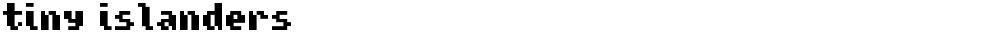 Tiny Islanders