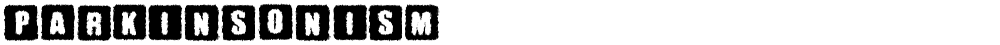 Parkinsonism