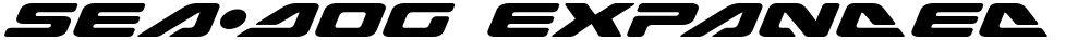Sea-Dog Expanded Italic