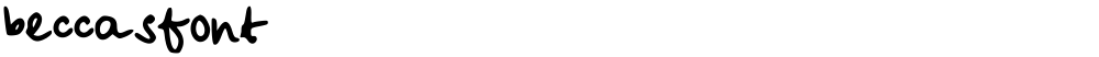 beccasfont