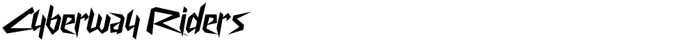 Cyberway Riders