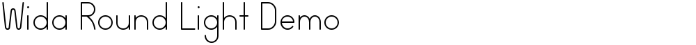 Wida Round Light Demo