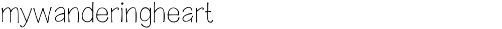 mywanderingheart