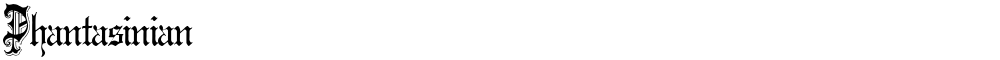 Phantasinian