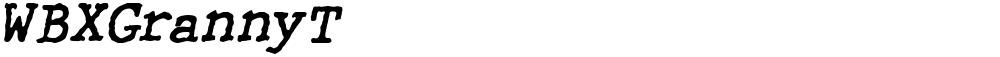 WBXGrannyT