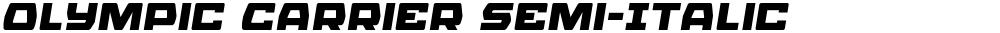 Olympic Carrier Semi-Italic