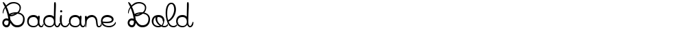 Badiane Bold