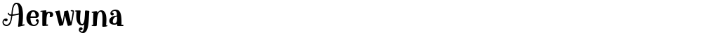 Aerwyna