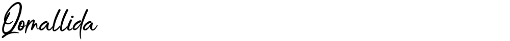 Qomallida