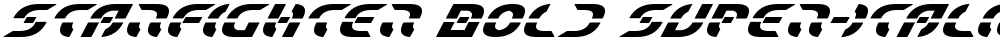 Starfighter Bold Super-Italic