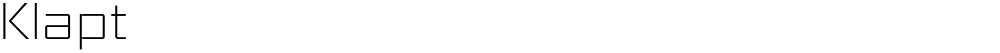 Klapt