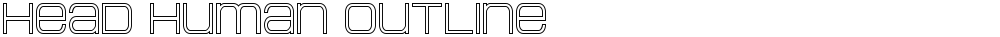 Head Human Outline