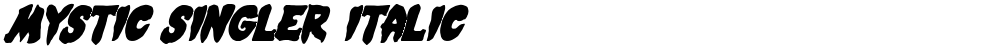 Mystic Singler Italic