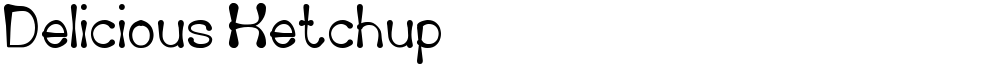 Delicious Ketchup