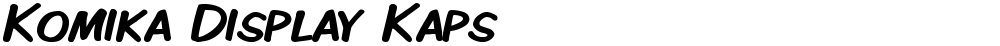 Komika Display Kaps