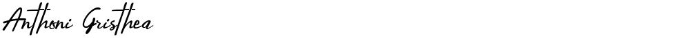 Anthoni Gristhea