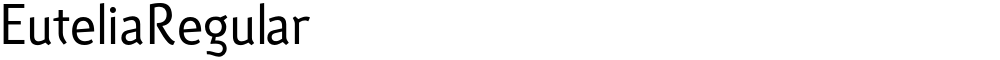 EuteliaRegular