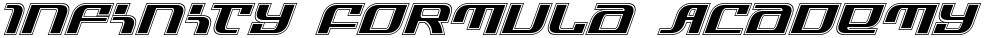 Infinity Formula Academy Italic