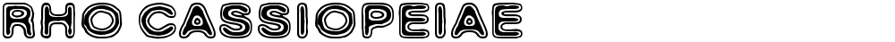 Rho Cassiopeiae
