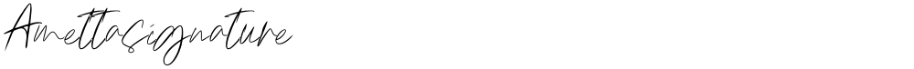 Amettasignature