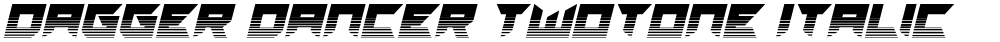 Dagger Dancer Twotone Italic