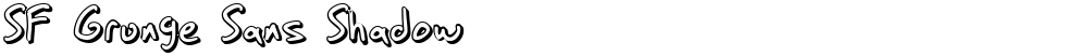 SF Grunge Sans Shadow