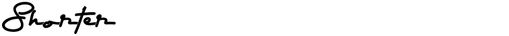 Shorter