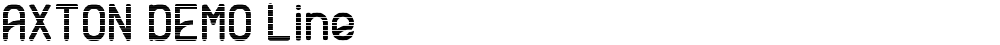 AXTON DEMO Line