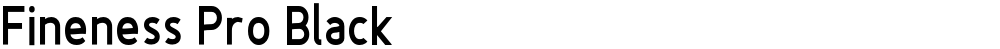 Fineness Pro Black