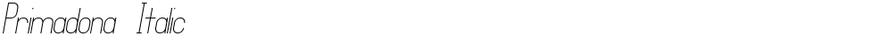 Primadona Italic