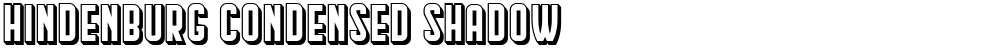 Hindenburg Condensed Shadow