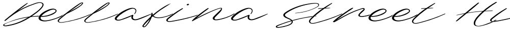 Dellafina Street High Italic