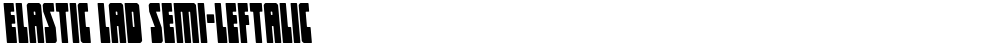 Elastic Lad Semi-Leftalic