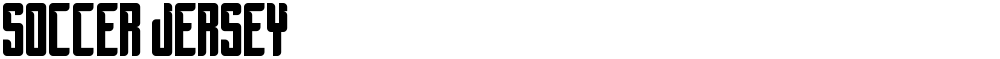 Soccer Jersey