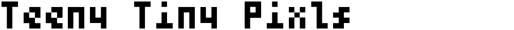 Teeny Tiny Pixls