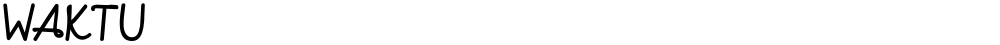 WAKTU