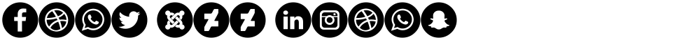 font 100 icons