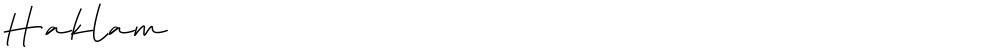 Haklam
