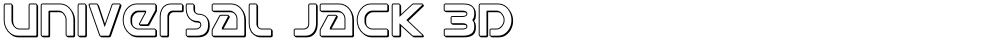 Universal Jack 3D