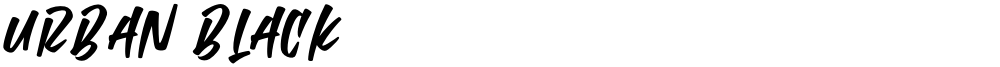 Urban Black
