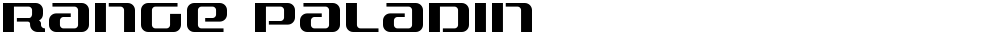 Range Paladin