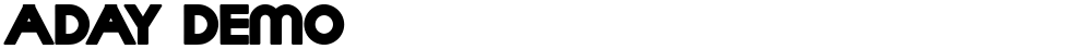Aday Demo