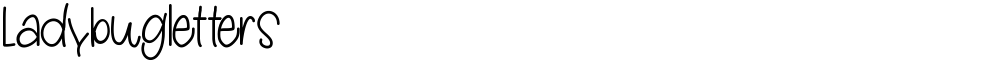 Ladybugletters