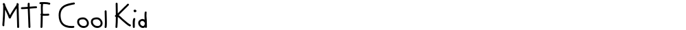 MTF Cool Kid
