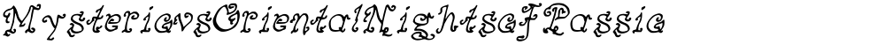 MysteriousOrientalNightsofPassion