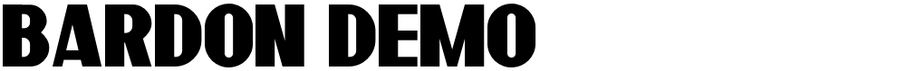 Bardon Demo