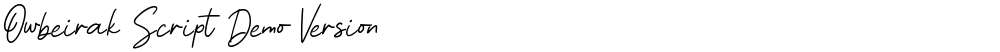 Owbeirak Script Demo Version
