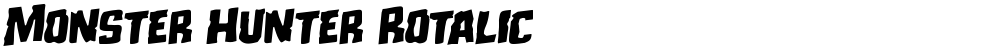 Monster Hunter Rotalic