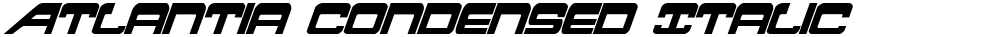 Atlantia Condensed Italic