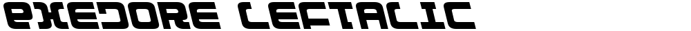 Exedore Leftalic